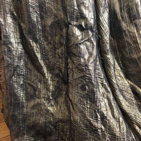 Marchesa Full Foil Chiffon Gown - Picture 5 of 8